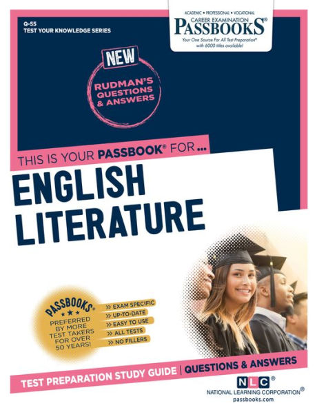 English Literature (Q-55): Passbooks Study Guide