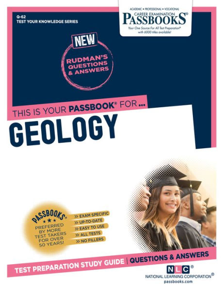 Geology (Q-62): Passbooks Study Guide