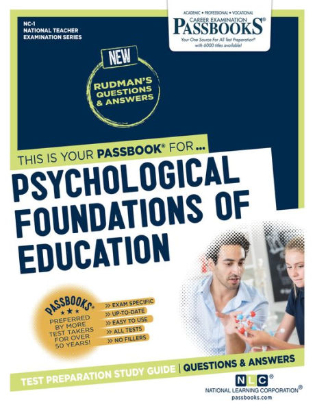 Psychological Foundations of Education (NC-1): Passbooks Study Guide