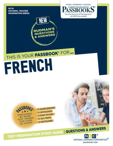 French (NT-19): Passbooks Study Guide