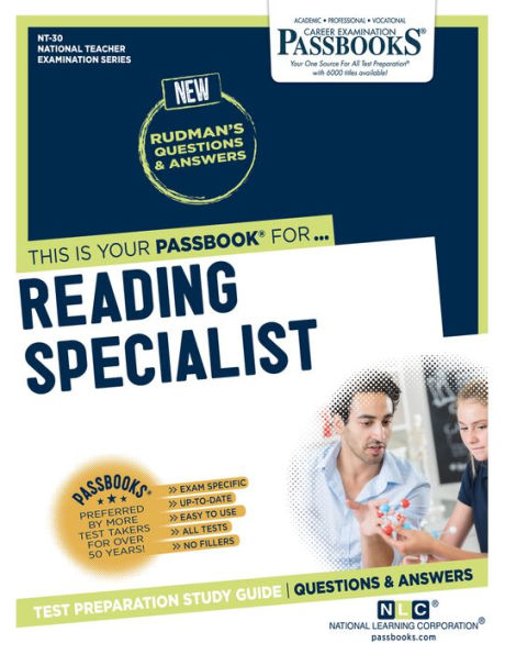 Reading Specialist (NT-30): Passbooks Study Guide