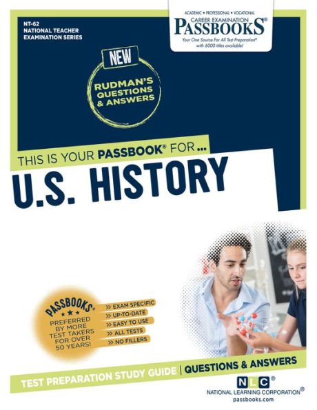 U.S. History (NT-62): Passbooks Study Guide