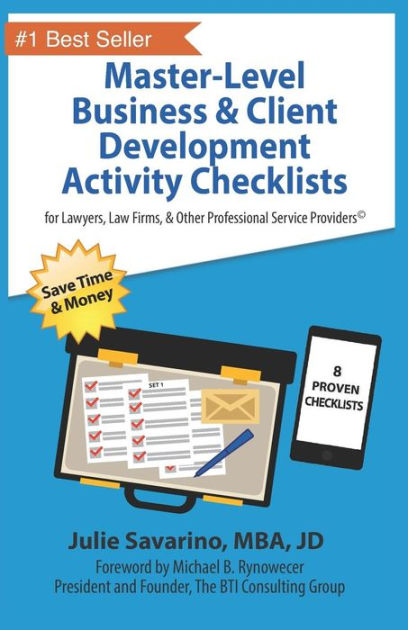 Master-Level Business & Client Development Activity Checklists - Set 1 ...