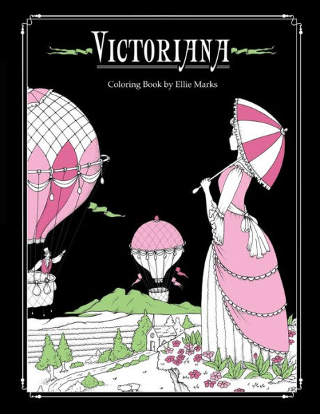 Victoriana: Coloring book by Ellie Marks