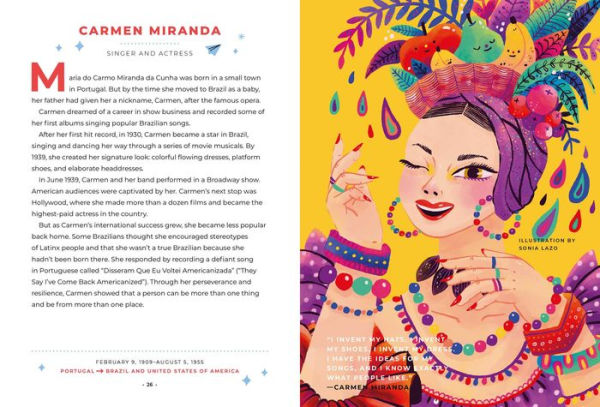 Good Night Stories for Rebel Girls: 100 Immigrant Women Who Changed the World