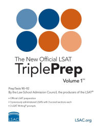 Ebooks pdf format free download The New Official LSAT TriplePrep Volume 1 by Law School Admission Council
