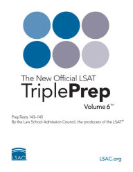 Title: The New Official LSAT TriplePrep Volume 6, Author: Law School Admission Council