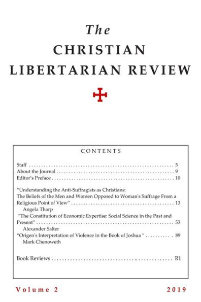 Christian Libertarian Review: Volume 2