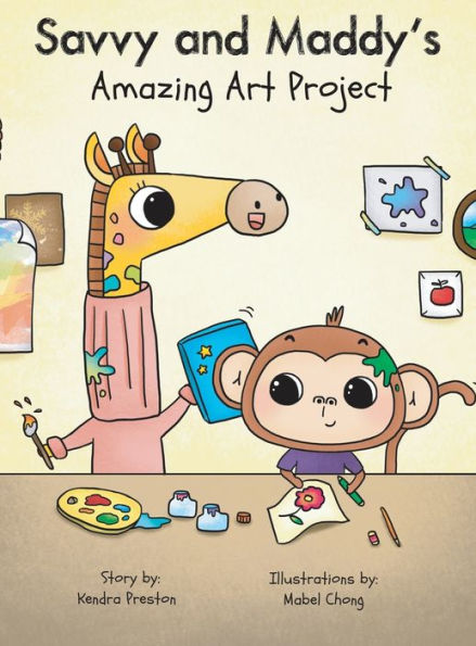 Savvy and Maddy's Amazing Art Project