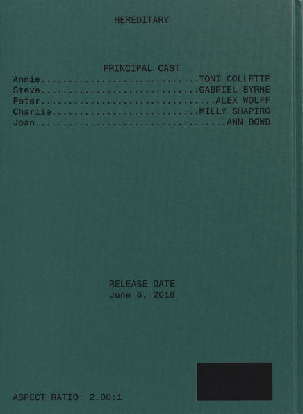 Hereditary Screenplay