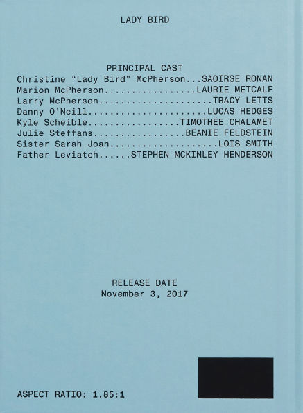 Lady Bird Screenplay