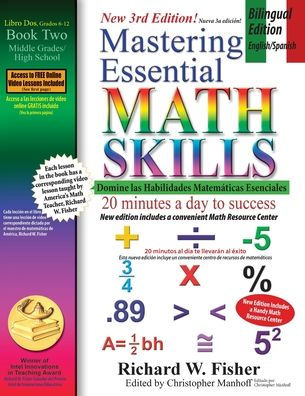 Mastering Essential Math Skills Book 2, Bilingual Edition - English/Spanish