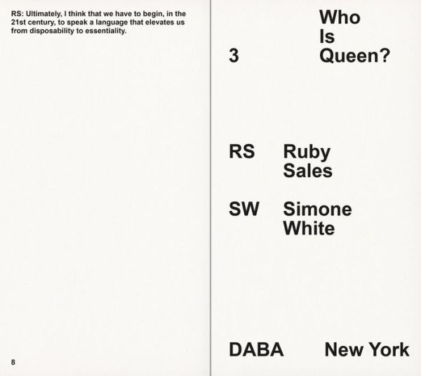 Who Is Queen? 3: Ruby Sales, Simone White
