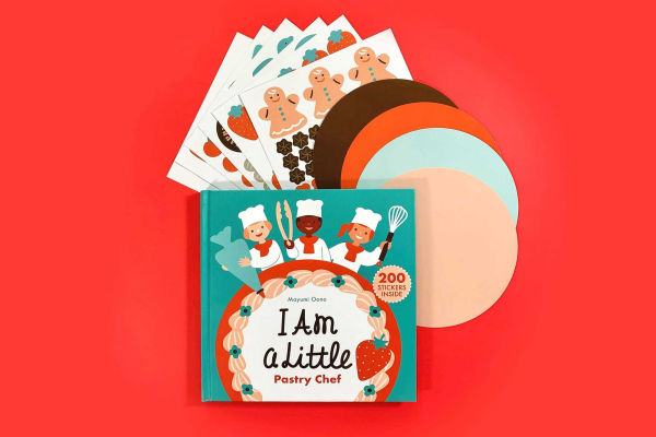 I Am a Little Pastry Chef: (Sticker Activity Book for Toddlers)