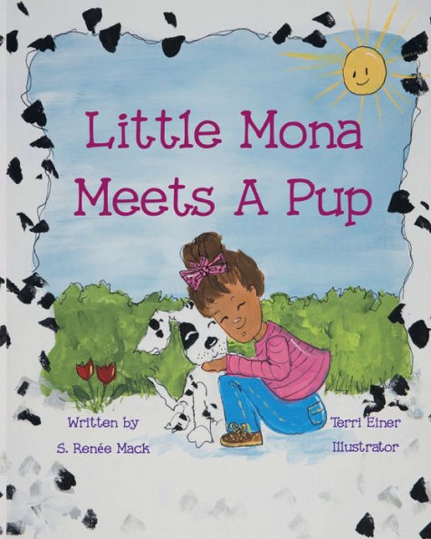 Little Mona Meets A Pup