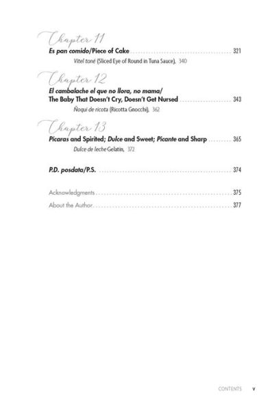 Sobremesa: A Memoir of Food and Love in Thirteen Courses