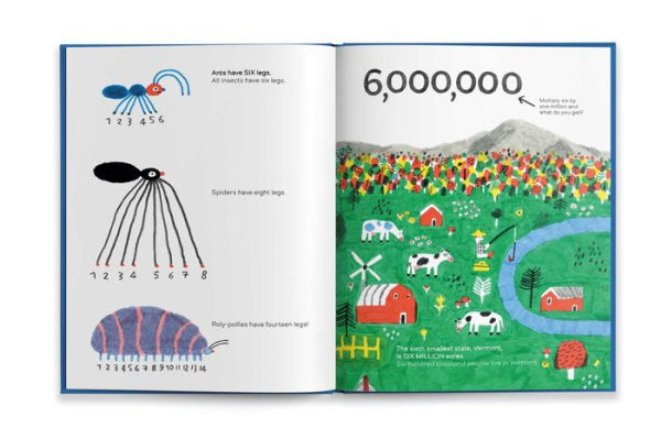 Octopuses Have Zero Bones: A Counting Book About Our Amazing World (Math for Curious Kids, Illustrated Science for Kids)