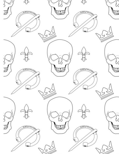 Color The Bard: A Coloring Book Featuring the Sonnets, Sound, and Fury of William Shakespeare