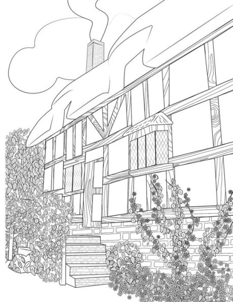 Color The Bard: A Coloring Book Featuring the Sonnets, Sound, and Fury of William Shakespeare