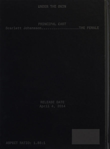 Under The Skin Screenplay