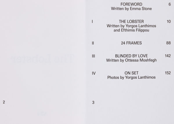 The Lobster Screenplay by Yorgos Lanthimos, Hardcover