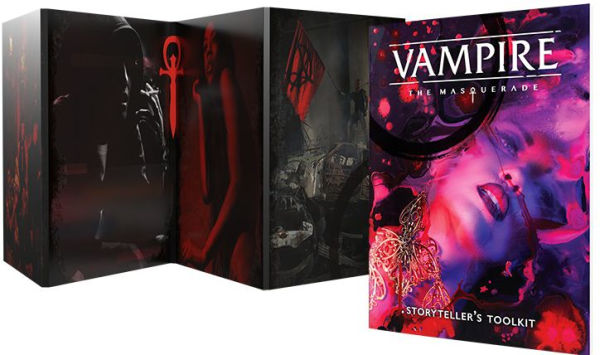 Vampire The Masquerade 5th Edition Roleplaying Game Storyteller Screen and Toolkit