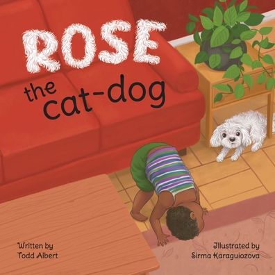 Rose the cat-dog