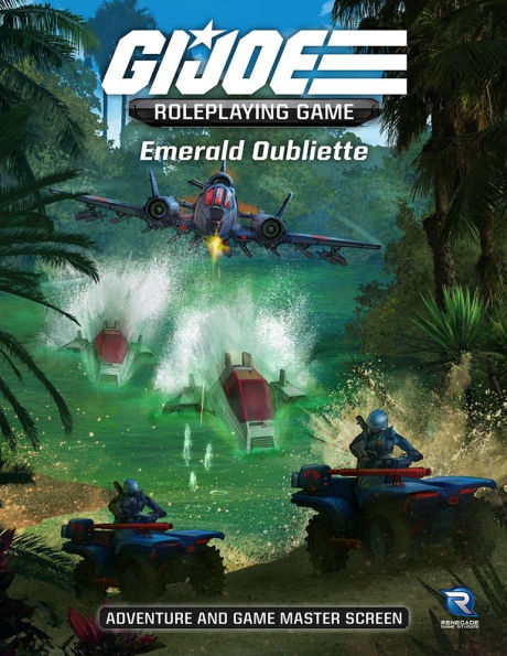 G.I. JOE Roleplaying Game The Emerald Oubliette Adventure & GM Screen