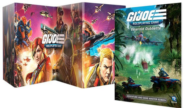 G.I. JOE Roleplaying Game The Emerald Oubliette Adventure & GM Screen