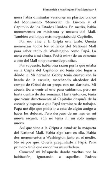 Bienvenida a Washington Fina Mendoza