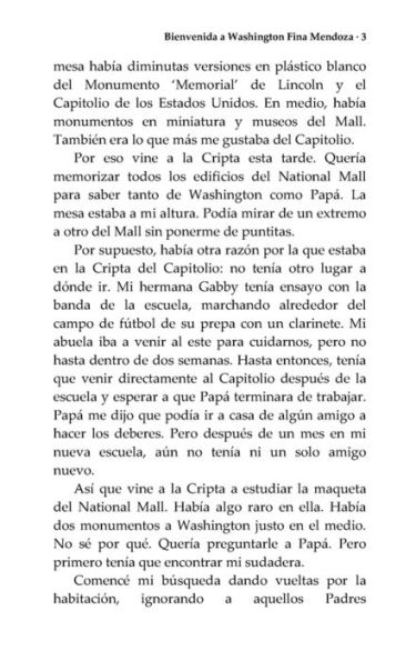 Bienvenida a Washington Fina Mendoza