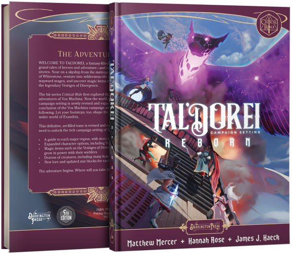 Tal'Dorei Campaign Setting Reborn Book