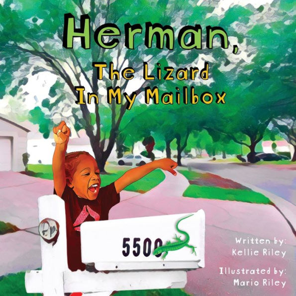 Herman, the Lizard My Mailbox