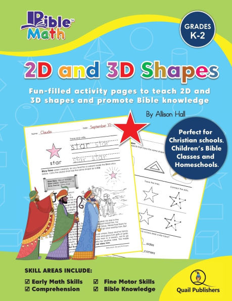 Bible Math 2D and 3D Shapes: 2D and 3D Shapes