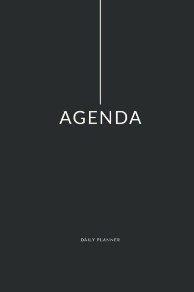 Agenda: 12 Months Daily Productivity Planner - To Do List, Set and Track Goals, Monitor Your Progress