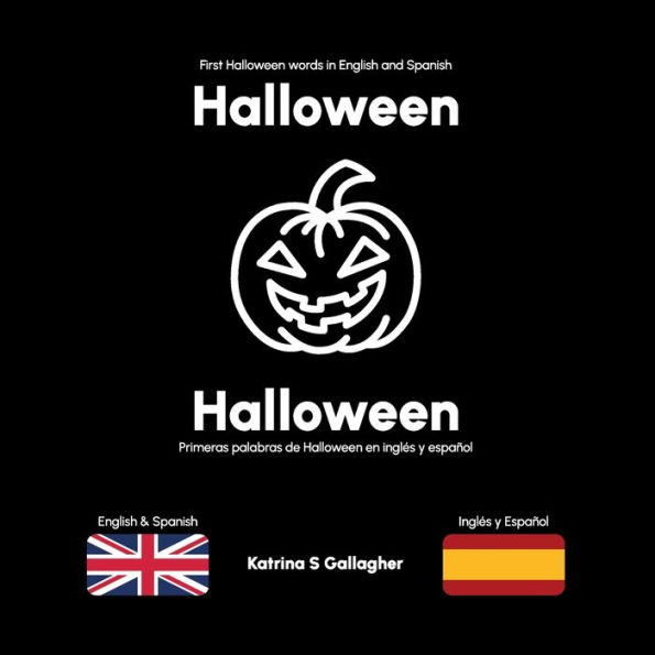 Halloween: First Halloween words English and Spanish