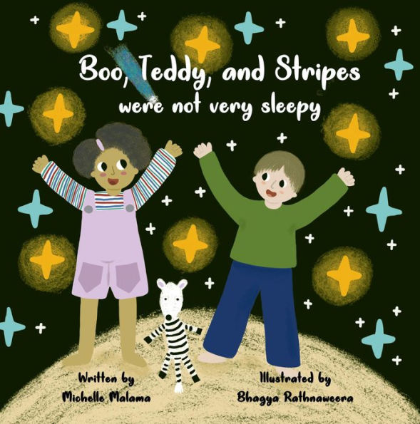 Boo, Teddy, and Stripes were not very sleepy