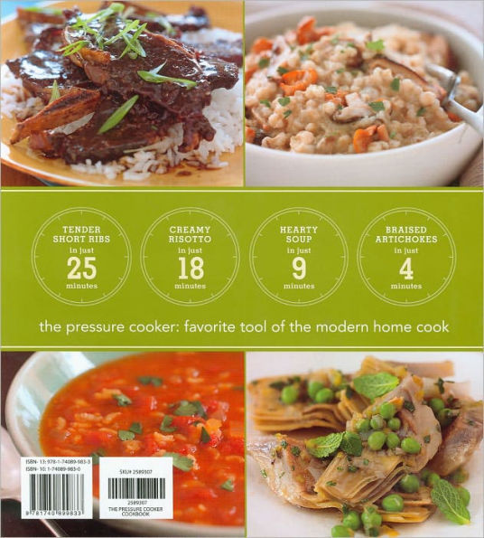 The Pressure Cooker Cookbook: Homemade Meals Minutes
