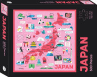 Online downloadable books Japan Map 500 Piece Puzzle by Hardie Grant Travel 