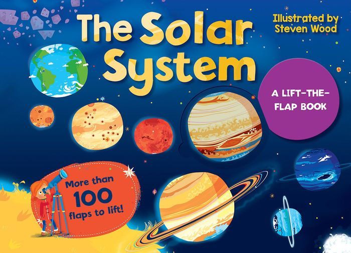 Solar System Lift the Flap by Steven Wood, Board Book | Barnes & Noble®