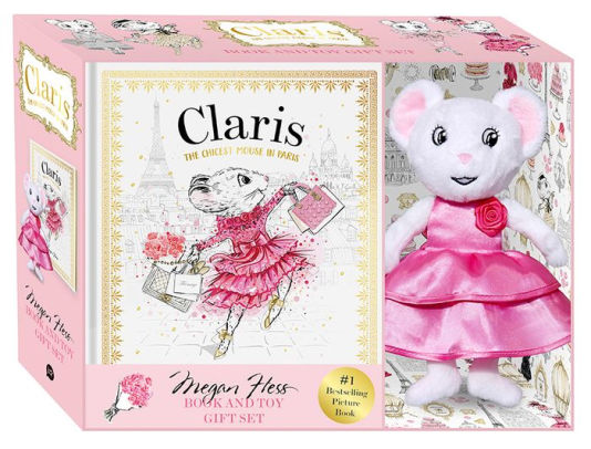 Claris Book Toy Gift Set The Chicest Mouse In Paris By Megan Hess Book And Toy Barnes Noble