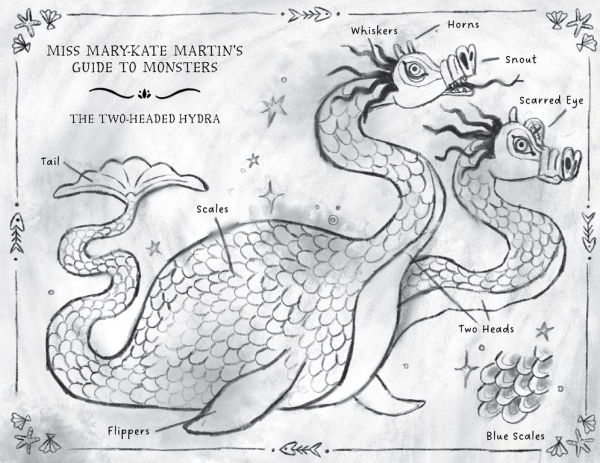 the Trouble with Two-Headed Hydra: Miss Mary-Kate Martin's Guide to Monsters 2