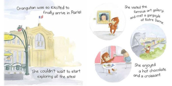 Little Orangutan Lost in Paris