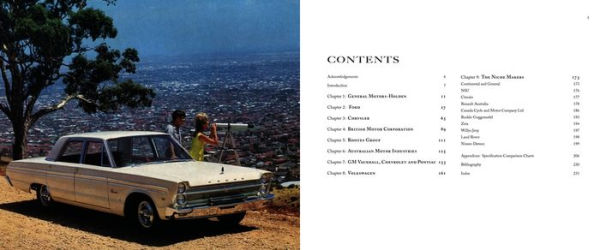 The Cars of the 60s: A History of Cars Manufactured and Assembled in Australia during the 1960s