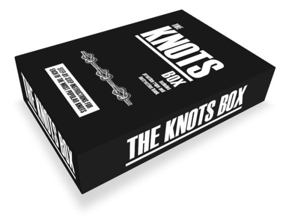 The Knots Box: Includes practice rope and instruction book