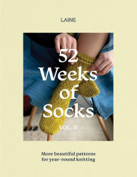 Free audio books downloads for android 52 Weeks of Socks, Vol. II: More Beautiful Patterns for Year-round Knitting by Laine Laine Laine PDB FB2 RTF English version