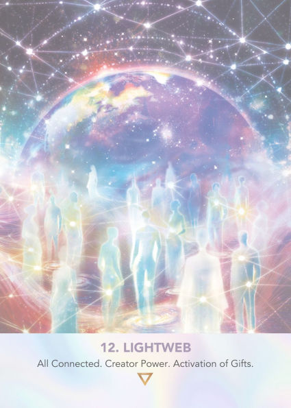 LightWeb Oracle Deck: Soul Technology (44 Full-Color Cards and 140-Page Full-Color Guidebook)