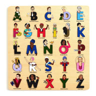 Title: Lady Legends Wooden Alphabet Puzzle, Author: Beck Feiner
