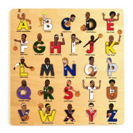 Title: Basketball Legends Wooden Alphabet Puzzle, Author: Beck Feiner