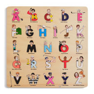 Title: Golf Legends Wooden Alphabet Puzzle, Author: Beck Feiner